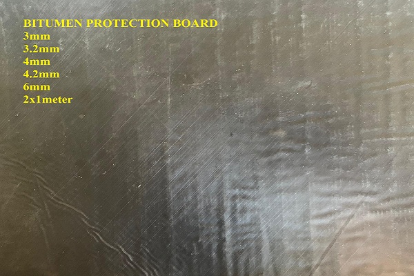 BITUMEN PROTECTION BOARD 4MM 6MM FOR WATERPROOFING TO PROTECT MEMBRANE