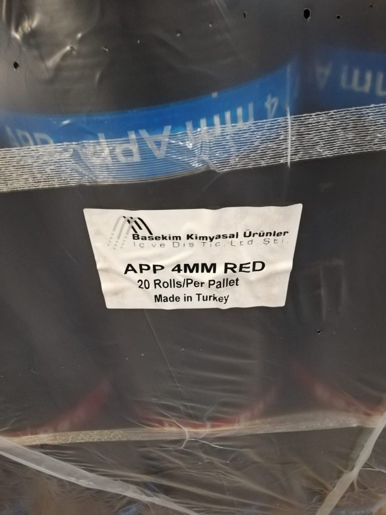 UAE SBS bitumen membrane sheet